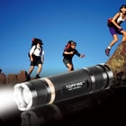 Outdoor Lighting Aksesoris Waterproof LED Senter 2200mA kapasitas baterai - JE10