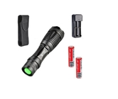 UltraFire 1800 Lm Cree XM-L T6 Fokus Adjustable Zoom Torch Led Senter Torch light