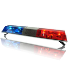 Sertifikasi CE Auto Lalu Lintas Biru dan Merah Halogen Rotator lightbars TBD11122