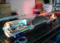 Darurat Kendaraan Strobe Halogen Rotator lightbars dengan Clear PC Dome TBD01922