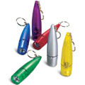 Kecil dicetak logo Bullet Mini Led Keychain / lampu LED / dipimpin produk untuk hadiah promosi