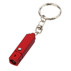 PVC, LOGAM Material mini warna merah dipimpin senter keychain atau ODM untuk hadiah promosi