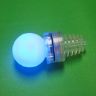 Tinggi terang PVC putih, LOGAM Material LED gantungan kunci senter untuk hadiah promosi