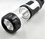 Rechargeable batin Baterai 5 LED putih super terang digunakan sebagai obor dan 12 topi jerami LED digunakan sebagai lentera LED
