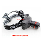 3W LED Light Headlamp terbuka Fishing Camping Lamp Searchlight Lampu