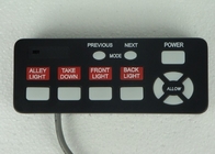 Peringatan darurat On / off LED Light Bar Beralih dengan Traffic Advisor Fungsi BCQ-04
