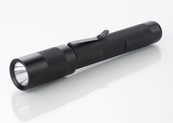 caving awal bebas Cree LED High Power Senter 5W Dengan Logam Clip