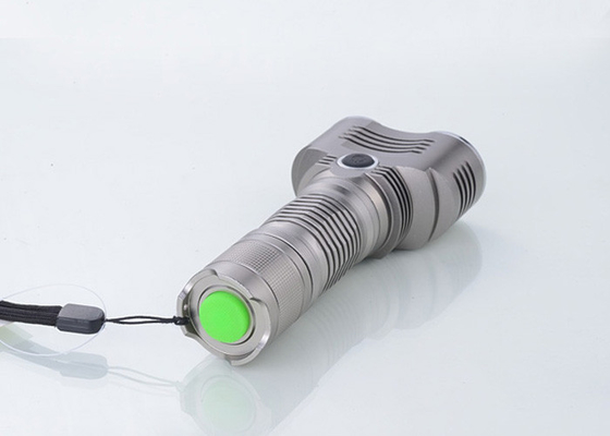 10W kejutan Super Bright - bukti yang dapat diisi ulang rumah tangga dipimpin senter dengan Dua Beralih