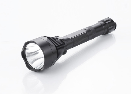 Logo klasik Percetakan Polisi Taktis LED Senter 1300LM dengan Tail Strap