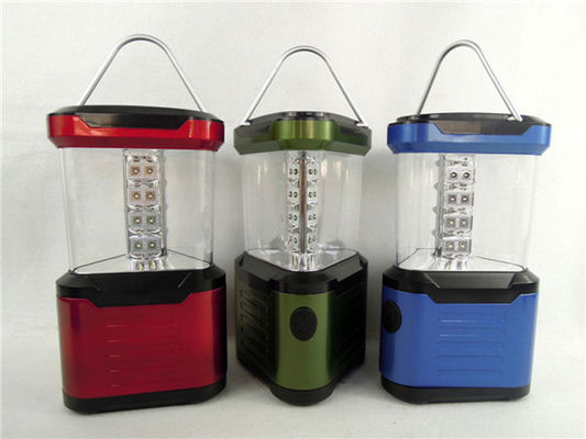 0,5 W luar plastik 24 LED Camping Lampu dengan 4 * D baterai, 100lm