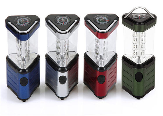 4 * Energi baterai AA hemat kecil LED Camping Lampu untuk berburu, ABS