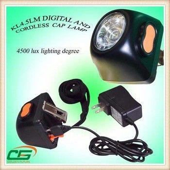 Senter Kepala LED Kuat, Headlamp Pertambangan Tanpa Kabel Untuk Industri Mineral