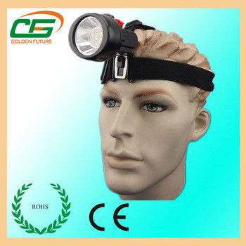 Penambang LED Coal Headlamp MSHA Disetujui Kecil Kepala Torch Untuk Malam Berjalan