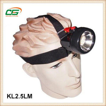 High Power Waterproof LED Kepala Torch / Berburu Headlamps 1mg CE