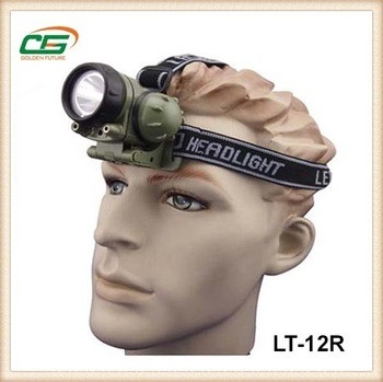 High Power 3W Cree LED Kepala Torch / Headlamp Dengan Baterai isi ulang