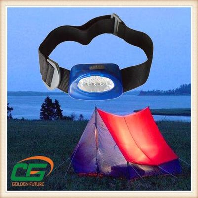 Camping AAA 5pcs Putih Led Headlamp 14000MCD Dengan Baterai Kering
