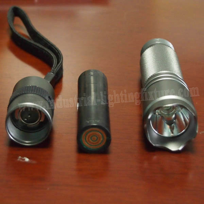 IP66 3w Rechargeable Cree LED Senter Untuk Pertambangan, White Led Senter