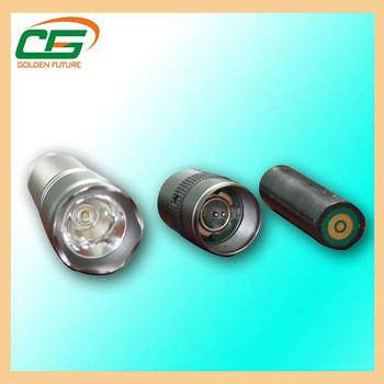 Super Bright 3 Watt Industri Led Senter, Kecil Led Torch Aluminium 3.7V