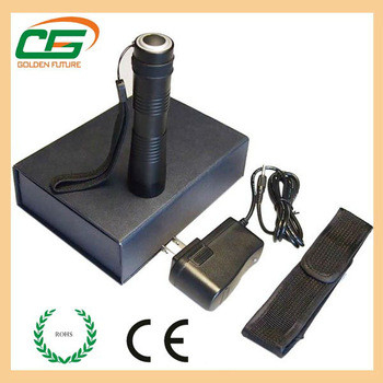 Aluminium Cree IP66 Industri Led Senter Torch 230lu Super Bright