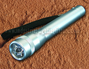Aluminium putih Led senter obor Lumen tinggi 14000MCD / Led