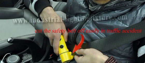Darurat kuning mobil Led dipimpin Rechargeable senter dengan 9 LED