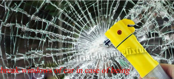 Darurat kuning mobil Led dipimpin Rechargeable senter dengan 9 LED