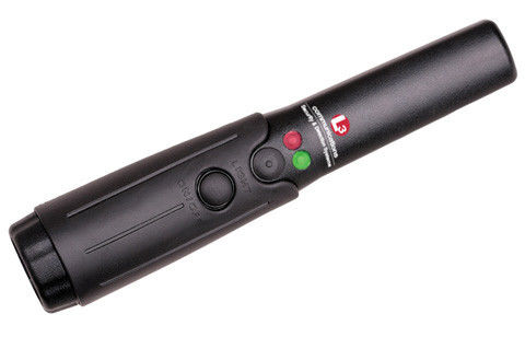 Mini Digital taktis Hand Held Metal detektor dengan menangani tahan air dan otomatis menyesuaikan