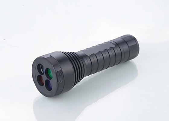 4 Warna luar yang kuat 170 lm Cree LED Senter Dengan 3 Mode Beralih
