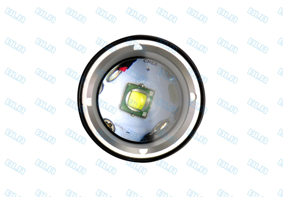 Cree zoomable LED Waterproof Diving Senter Dengan Pesawat Kelas Aluminium