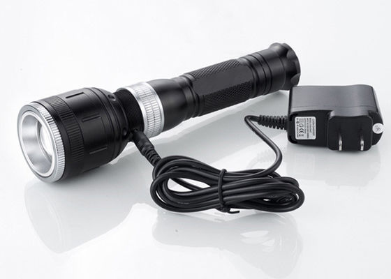 rumah tangga LED Rechargeable Senter, 10W Zoom super terang dipimpin obor