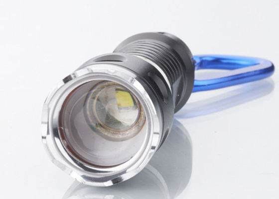 5 Watt awal bebas saku berburu Dipimpin senter dengan Keychain, 170lm