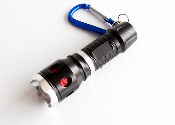 5 Watt awal bebas saku berburu Dipimpin senter dengan Keychain, 170lm