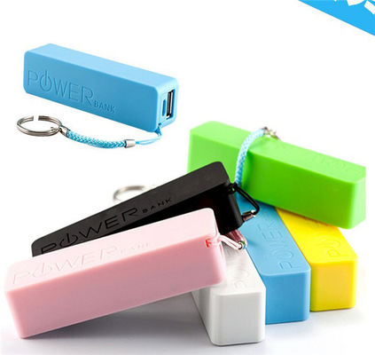 2200mAh Mini ponsel keychain bank daya untuk Ipad / MP3 / MP4