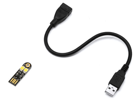 ringan Hangat putih Cree MX6 Mini USB LED Lamp untuk penerangan desktop yang