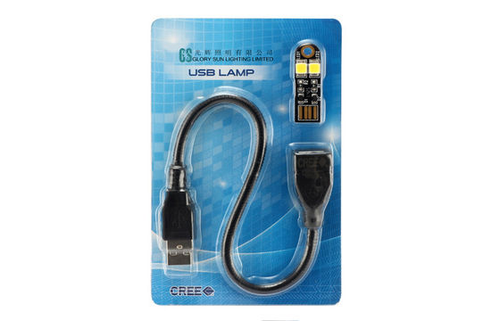 hitam / putih dingin Mini USB LED putih Lampu Untuk Laptop Keyboard