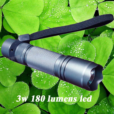 Explosion Proof Rechargeable LED Torch Senter, 3W Cree Darurat Torch Light