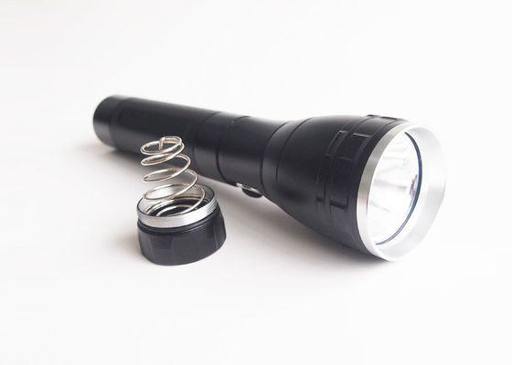 5W Darurat Aluminium Alloy Polisi Cree dipimpin obor dengan 2 * D Baterai