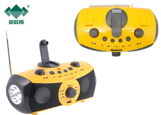 Multifungsi Mp3 Audio Player Dynamo Led Torch Senter Radio Dan DVD Player