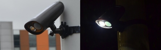 Cree 250lm LED Surya Yard, Lampu, 2W LED Torch dinding gunung dipimpin lampu