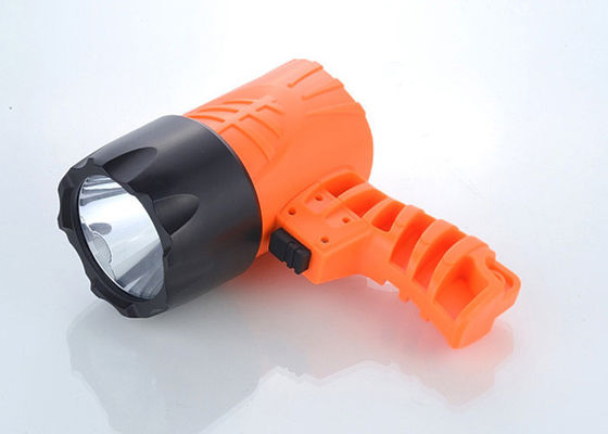 Diving / caving LED Spot Senter, daya tinggi dipimpin obor dengan 4 * C baterai