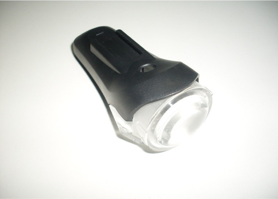 Kustom LED Torch Light Plastik kandang dengan Cover Lampu Transparan