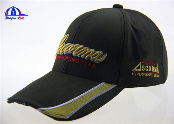 Unik Percetakan LED Torch Baseball Cap, Flashing Light Up Baseball Hats