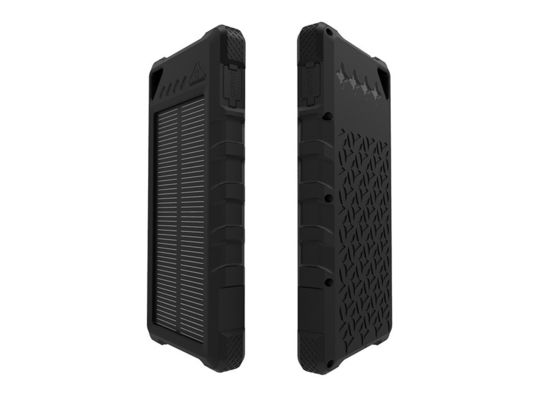 Plastik Waterproof USB 5V 2A Li-polymer Surya 16000mAh Power Bank for Mobile