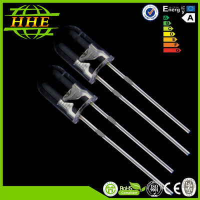 3mm 8mm 5mm Putaran UV LED Diode, leds ultraviolet layar LED 30 derajat Melihat sudut