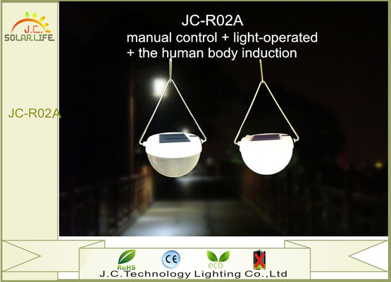 Penghematan Energi IP55 Surya Didukung Camping Lights Dengan Polycrystalline Silicon Panel