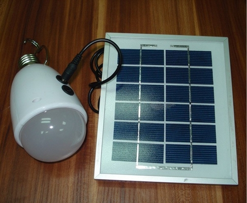 Camping / Membaca 2V / 6W Solar LED Lampu Darurat dengan USB Charger
