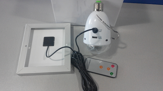 Camping / Membaca 2V / 6W Solar LED Lampu Darurat dengan USB Charger