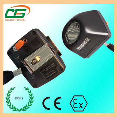 Portabel 1 Watt 120 Lumens LED pertambangan cahaya Headlamp MSHA untuk industri Mineral