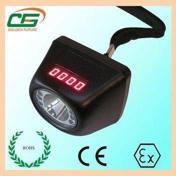 Industri Wireless 1 Watt Caving Headlamp, Cordless Lampu Pertambangan High Power