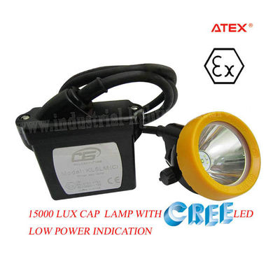 KL5LM Waterproof Keselamatan Tambang LED Pertambangan Lampu 3.7V 15000 Lux, Rechargeable Pertambangan Lampu